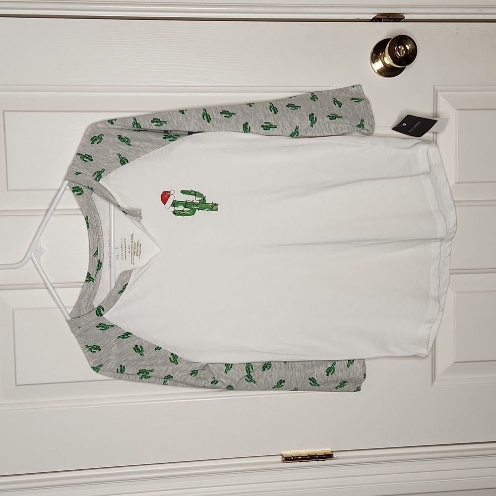 Grayson Threads Cactus Christmas T-Shirt Size S NWT